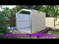 Stratco shed and drainage - PJs Carpentry