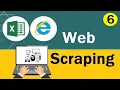 Web Scraping 6 HTML Structure for object identification web automation