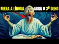 Lagu O Movimento PROIBIDO da Língua Que ABRE Seu Terceiro Olho em Minutos (Khechari Mudra) 👅👁️