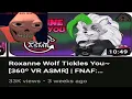 Guy Man Reacts Roxanne Wolf Tickles You Tilde 360 VR ASMR FNAF Security Breach 360 VR ASMR