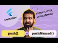 Flutter Navigation Tutorial Mastering push and pushNamed Functions