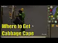 Where to buy Cabbage Cape in OSRS