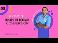 binary to decimal conversion in hindi python binary to decimal in hindi