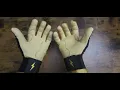 Bruce Bolt Batting Gloves Long Cuff Gold Series