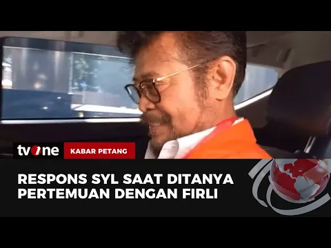 Seakan Isu Pertemuannya dengan Firli Bahuri Benar, SYL Memberi Gesture Mengangguk