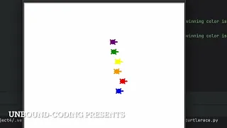 trending Turtle race programm with python