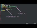 Enable Syntax Highlighting and auto indention in VIM editor