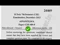2015 Mdu BTech CSE 7th Sem Advance Java Question Paper