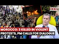 Morocco Protest Prime Minister Akhannouch Calls For Dialogue Asks Protestors To Maintain Peace