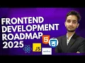 Front-End Development Roadmap 2025 HTML CSS JS React Angular - Complete Guide