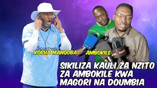 AMBOKILE AMCHANA NA KUMVAA MAGORI WA SIMBA KISA DOUMBIA NA MWALIMU NI NOMA