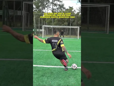 Hoje terminou antes de começar! 😛🧤💨#freekick #bzk #futebol #goalkeeper #soccer