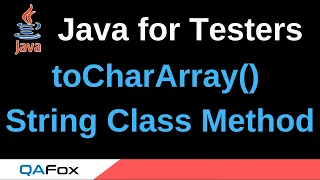 Java for Testers - Part 109