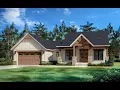 Craftsman house plan - 540