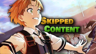 mushoku tensei season 1 cut content what did the anime change episode 1