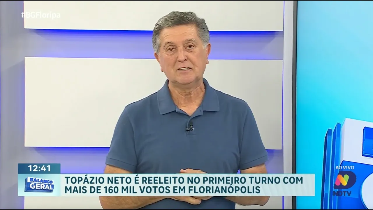 Eleições 2024: Topázio Neto fala sobre vitória e o futuro de Florianópolis