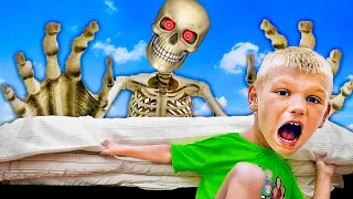 12 Foot Skeleton In My Room