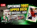 Thursday Night Junk Wax - 1991 Upper Deck Baseball Low Series Box
