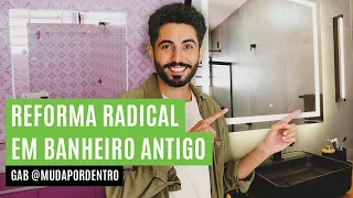 Adeus, banheiro rosa! O resultado agradou o dono?