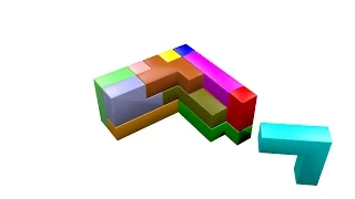 Pentomino 3D shape V