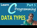 C - DATA TYPES PART 5