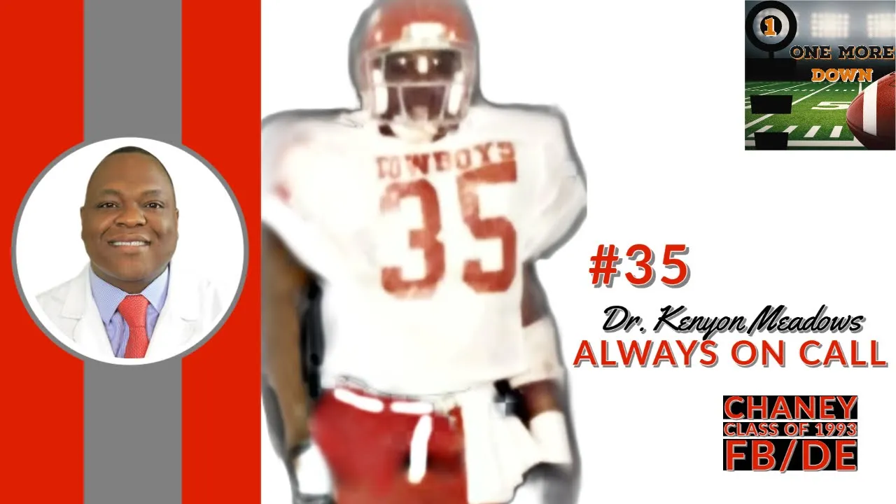 #35 KENYON M.  MEADOWS M.D.  CHANEY FB/DE 93' " ALWAYS ON CALL " EP 17