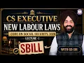 New Labour Codes Series CODE ON SOCIAL SECURITY 2020 Lecture-1 CS GD SALUJA