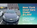 Used Cars in New York Under 1 000 12 Popular Vehicles Listed on Craigslist By Owners Feb 2025