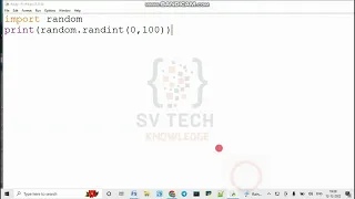 PRINT RANDOM NUMBER USING PYTHON PYTHON BSIC PROGRAMS