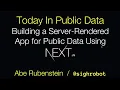 Building a Server-Rendered React App Using Next js - Abe Rubenstein ReactNYC