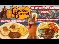 Cracker Barrel s NEW 2026 Winter Menu Review Valentines Day Decor Meals For Two Deal