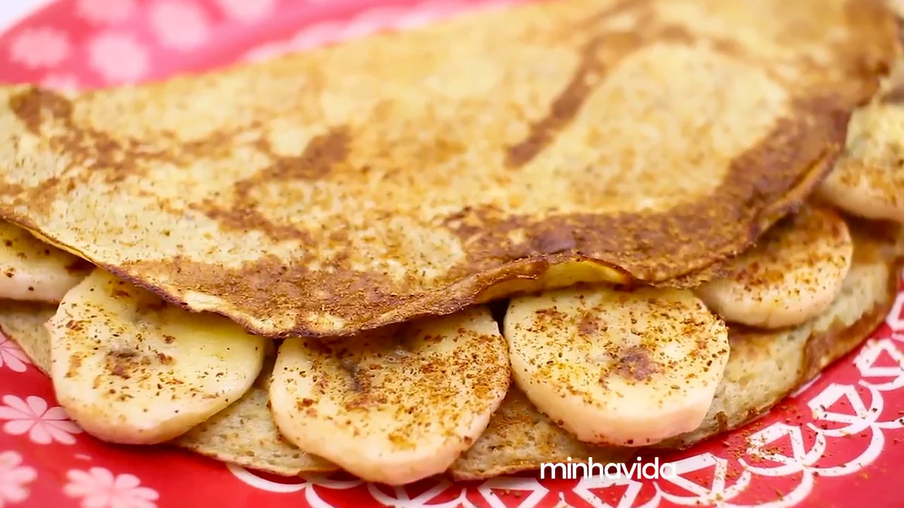 CREPIOCA DE BANANA: RECEITA INCRÍVEL E SABOROSA