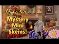 Vlogmas Day 23 | Unboxing Mystery Mini Skeins \u0026 Advent Yarn