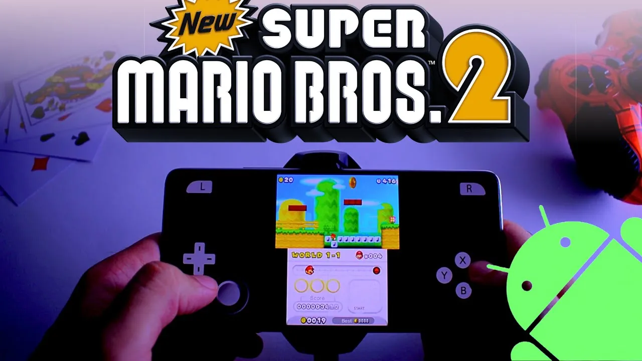 New Super Mario Bros 2 Android Gameplay | Citra 3DS Android | Nintendo 3DS Emulator Android
