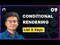 React Conditional Rendering List and Keys - React Tutorial Bangla Series