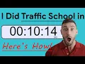 Fastest Online Traffic School - Done in Just 10 Minutes
