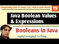 Booleans in Java Boolean Data Type Values in Java Java Boolean Tutorial Hello DHIRENDRA