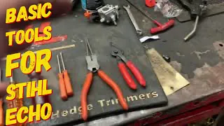 A BASIC SET OF TOOLS FOR STIHL AND ECHO REPAIRS IS ALL YOU NEED