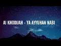 Download Lagu Ya ayyuhan nabi+lirik-by,khadijah