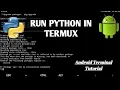 How to install python in termux install python2 and python3 in termux