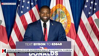 Byron Donalds for Governor Rally in Sarasota Florida LIVE