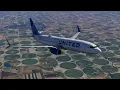 Full Flight United Airlines 326 Boeing 737-800 from Denver DEN to Anchorage ANC X-Plane 12
