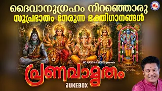 ദൈവാനുഗ്രഹം നിറഞ്ഞൊരു സുപ്രഭാതം നേരുന്ന ഭക്തിഗാനങ്ങൾ | Hindu Devotional Songs Malayalam