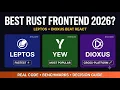 Leptos vs Yew vs Dioxus in 2026 Best Rust Frontend Real Code Benchmarks