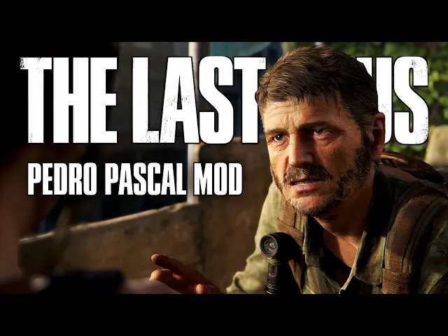 Playing as Pedro Pascal in The Last of Us PC (TLOU HBO Mods)