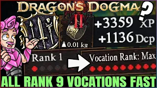 Download Dragon's Dogma 2 - Get ALL Vocation to Rank 9 FAST \u0026 EASY - New Best DCP XP Farm Trick \u0026 Guide! MP3