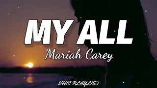 Mariah Carey My All Lyrics 