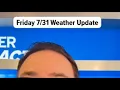 Friday morning weather forecast