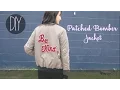 DIY Letterman Patch Bomber Jacket