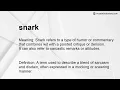 snark Meaning